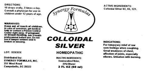 colloidal silver fda|Rulemaking History for OTC Colloidal Silver Drug Products .